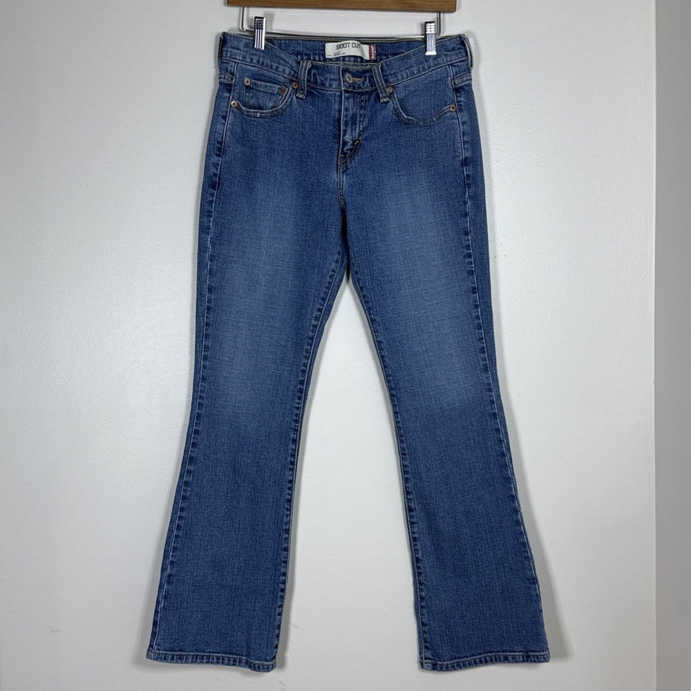 Vintage Y2K Levis 515 Womens Bootcut Jeans 6M Mid Rise Medium Wash Classic